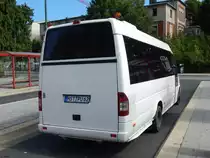 Mercedes Sprinter von Unger (ex Tonne) aus Deutschland in Neustrelitz am 26.07.2018