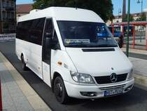 Mercedes Sprinter von Unger (ex Tonne) aus Deutschland in Neustrelitz am 26.07.2018
