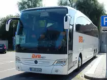 Mercedes Travego von BVB.net aus Deutschland in Neustrelitz am 26.07.2018
