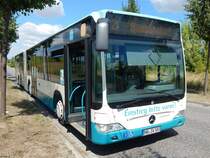 Mercedes Citaro II der Neubrandenburger Verkehrsbetriebe in Neubrandenburg am 26.07.2018