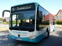 Mercedes Citaro III der Neubrandenburger Verkehrsbetriebe in Neubrandenburg am 26.07.2018
