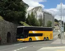 Regie Chur. VanHool TDX27 Astromega (GR 170’404) in St.Moritz, Bahnhof. (13.8.2020)