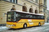 Schnee in Bellinzona: Pacciarelli, Grono GR 83794 Setra am 10. Dezember 2008 Bellinzona, Bahnhof