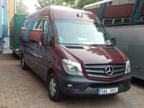 Mercedes Sprinter von Autodoprava GT aus Tschechien in Neubrandenburg am 26.07.2018