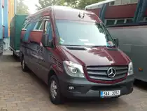 Mercedes Sprinter von Autodoprava GT aus Tschechien in Neubrandenburg am 26.07.2018