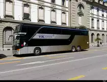 SBB Bahnersatz - Bern nach Freiburg mit dem Setra S 431 DT LU  15095 der VBL unterwegs in Bern am 08.08.2020
