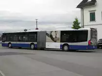 VZO - Mercedes Citaro Nr. 148 an der Ersatzhaltestelle am Bahnhof Feldbach am 29.7.20