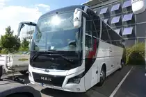 Mannschaftsbus der Deutschen Fußball-Nationalmannschaft: MAN Lion's Coach C  DFB Die Mannschaft , Hirschberg August 2020 (mit Fotogenehmigung)
