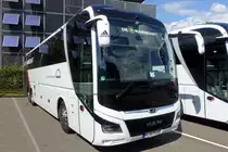 Mannschaftsbus der Deutschen Fußball-Nationalmannschaft: MAN Lion's Coach C  DFB Die Mannschaft , Hirschberg August 2020 (mit Fotogenehmigung)