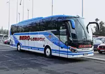 Setra S 515 HD von ''Walter Berg-Lübeck' zur Grünen Woche (IGW), Berlin im Januar 2020.  (Grüne Woche)