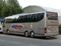 Mercedes Travego von Möbius Reisen aus Deutschland in Neubrandenburg am 30.07.2018