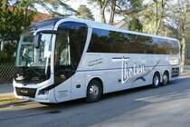 MAN Lion's Coach von 'Tholen -Reisen'. Zur Grünen Woche, Berlin im Januar 2020. (Grüne Woche)