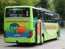 Setra 416 GT-HD von Hörmann Reisen aus Deutschland in Waren am 30.07.2018