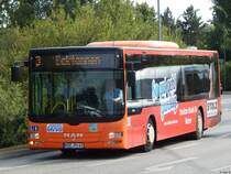 MAN Lion's City der MVVG in Waren am 30.07.2018