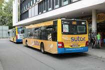 Stadtverkehr Rosenheim MAN Lions City am 13.08.20 in der Stadtmitte