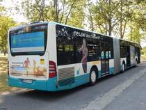 Mercedes Citaro II der Neubrandenburger Verkehrsbetriebe in Neubrandenburg am 03.08.2018