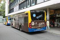 Stadtverkehr Rosenheim MAN Lions City am 13.08.20 in der Stadtmitte