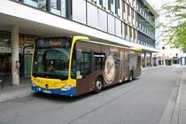 Stadtverkehr Rosenheim MAN Lions City am 13.08.20 in der Stadtmitte