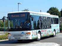 Setra 415 LE Business der Anklamer Verkehrsgesellschaft mbH in Anklam am 03.08.2018