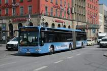 MVG Mercedes Benz Citaro 1 Facelift G am 11.08.20 in München Hbf