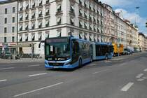 MVG MAN Lions City G am 14.08.20 in München Ostbahnhof