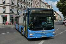 MVG MAN Lions City am 14.08.20 in München Ostbahnhof