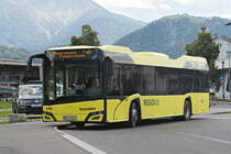 Solaris Urbino von Feuerstein (RE-441DH) am Bhf. Reutte. Aufgenommen 21.7.2020.