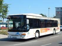Setra 415 NF der Anklamer Verkehrsgesellschaft mbH in Anklam am 03.08.2018