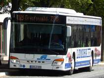 Setra 415 NF der Anklamer Verkehrsgesellschaft mbH in Anklam am 03.08.2018