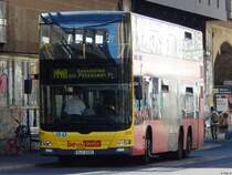 MAN Lion's City DD der BVG in Berlin am 06.08.2018