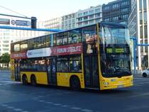 MAN Lion's City DD der BVG in Berlin am 06.08.2018