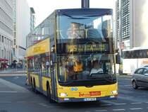 MAN Lion's City DD der BVG in Berlin am 06.08.2018