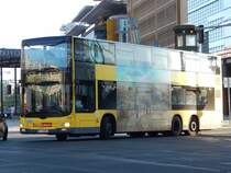MAN Lion's City DD der BVG in Berlin am 06.08.2018