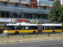 Solaris Urbino 18 der BVG in Berlin am 06.08.2018