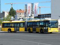 Scania Citywide der BVG in Berlin am 06.08.2018