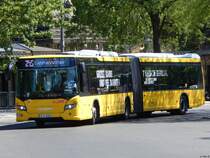 Scania Citywide der BVG in Berlin am 06.08.2018