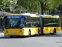 Scania Citywide der BVG in Berlin am 06.08.2018