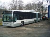 Fabrikneuer EvoBus MB O 530 G CNG (Citaro) bei der Niederlassung von EvoBus in Nancy (F).