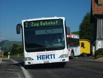 MB Citaro II (Nr.22) auf der Linie 2, Endhaltestelle Menzingen (Kreuzegg)