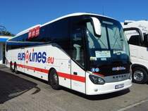 Setra 519 HD von Eurolines/Gumdrop Bus aus Tschechien in Berlin am 06.08.2018