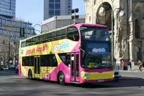 MAN  / Unvi Urbis 2.5DD - 'BEX'- Bayern Express * P.Kühn Berlin GmbH - Berlin im März 2020.