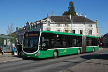 Mercedes Citaro 7015, auf der Linie 34, bedient die Haltestelle Wettsteinplatz. Die Aufnahme stammt vom 31.03.2020.