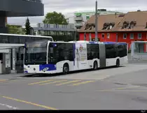 TL Lausanne - Mercedes Citaro Nr.588  VD 1483 unterwegs auf der Linie 45 in Lausanne am 06.09.2020