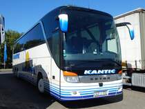 Setra 417 HDH von Kantic aus Bosnien-Herzegowina in Berlin am 06.08.2018