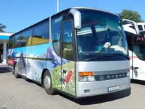 Setra 312 HD von Omniko Reisen aus Deutschland (ex Ruffiner/Schweiz) in Berlin am 06.08.2018