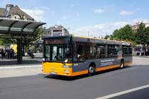 Stadtbus Koblenz: MAN NL der Koblenzer Verkehrsbetriebe GmbH (koveb), aufgenommen im Juli 2020 am Hauptbahnhof in Koblenz.