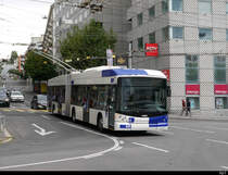 TL Lausanne - Hess Trolleybus Nr.835 unterwegs auf der Linie 3 in Lausanne am 06.09.2020