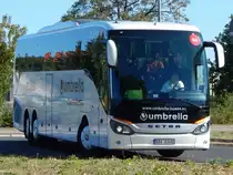 Setra 517 HD von Umbrella aus Tschechien in Berlin am 06.08.2018