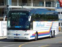 Mercedes Travego von Halbasch Reisen aus Deutschland in Berlin am 06.08.2018