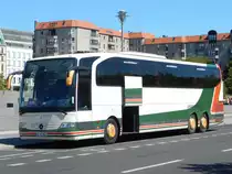 Mercedes Travego von SC Hello Holidays SRL aus Rumänien in Berlin am 06.08.2018